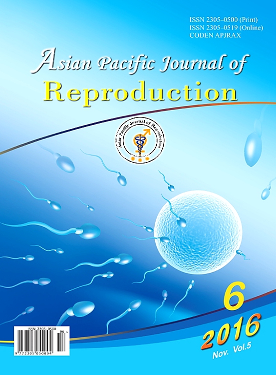 Go to journal home page - Asian Pacific Journal of Reproduction
